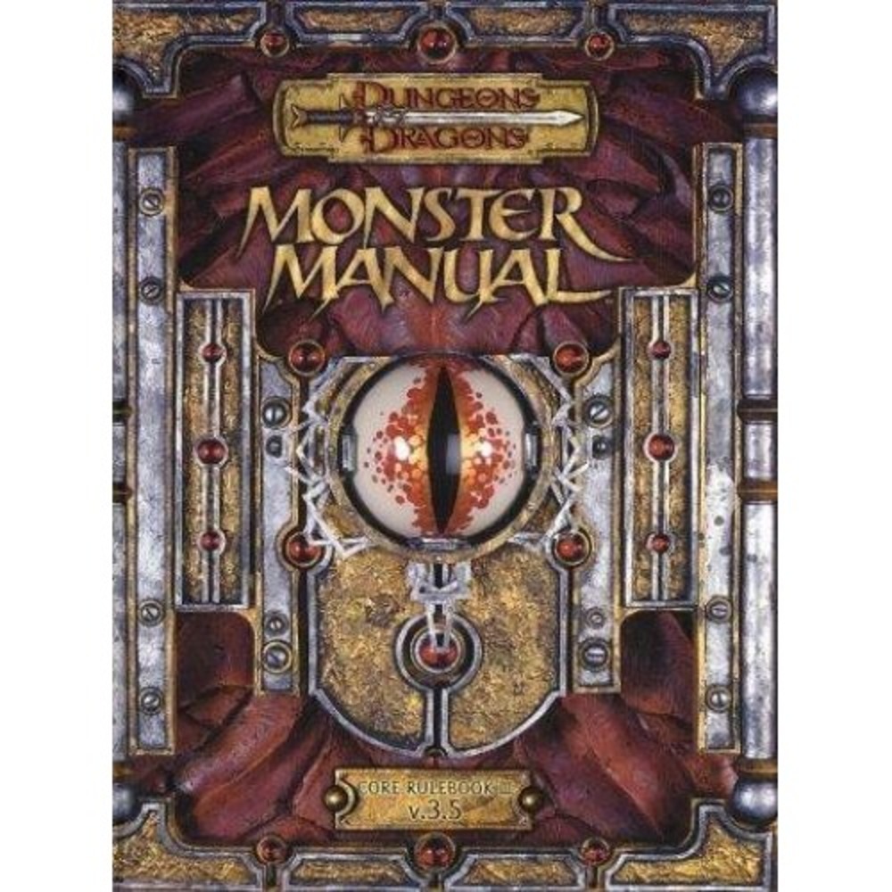 D&D 3.5 Monster Manual Core Rulebook III, Hardback 2003, Skip Williams